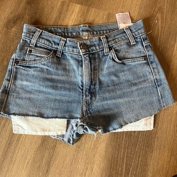 Levi's Pants - Levi 505 hand cut shorts